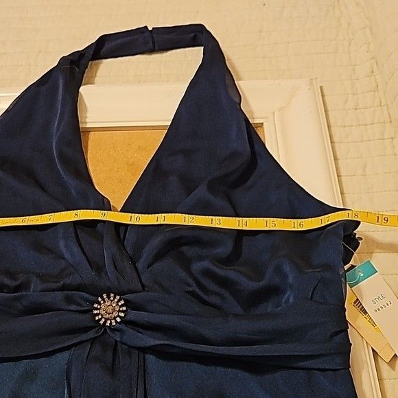 NWT Maggy London Ombre halter dress size 16 - Picture 10 of 11